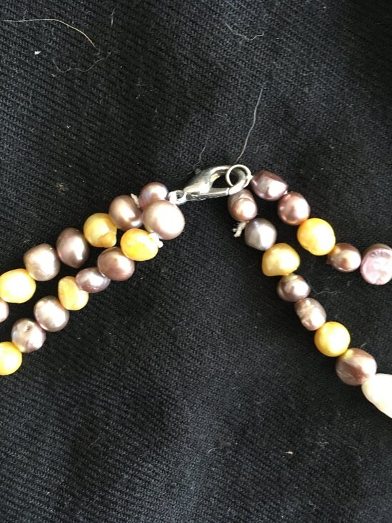 A Wealth of Pearls! Three LONG Strings of Pearls to Wear Together or Separately - Picture 5 of 6